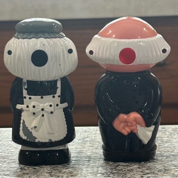 Maid and Butler Salt and Pepper Shakers - Picture 2 of 15